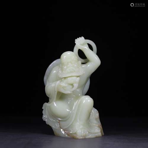 , hetian jade dragon 25 cm wide 11 cm high 6.3 cm thick of 1...