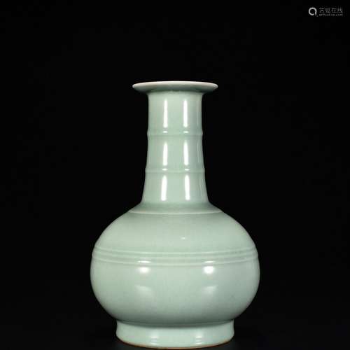 Longquan celadon powder blue glaze dazzle grain dish buccal ...