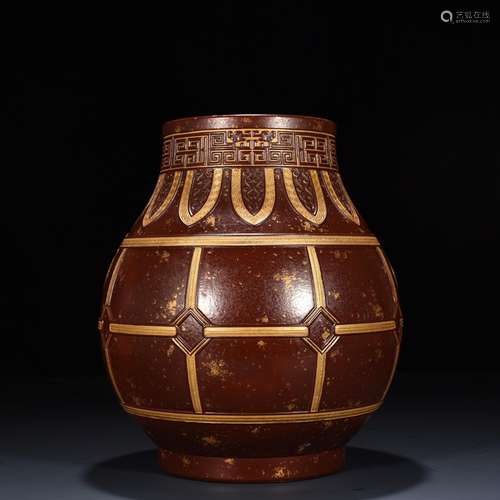 Imperial garden complex bronze color pot of 26 23 cm * 12000