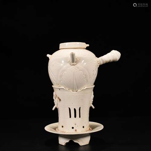 Kiln carved tea stove teapot 11 cm * 15 base pot of 16 * 19,...