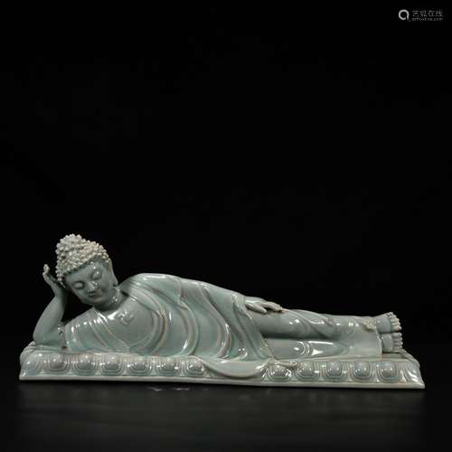 Your kiln azure glazening 19 years sleeping Buddha sleeping ...