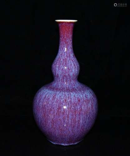 Variable glaze bottle gourd x19cm 35.5 600