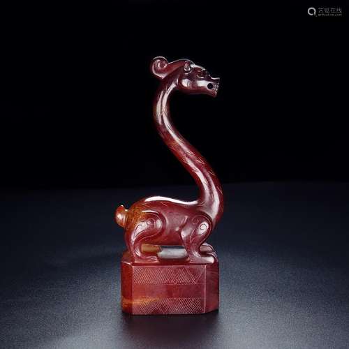 Ancient jade seal, the material of the hetian jade, jade is ...