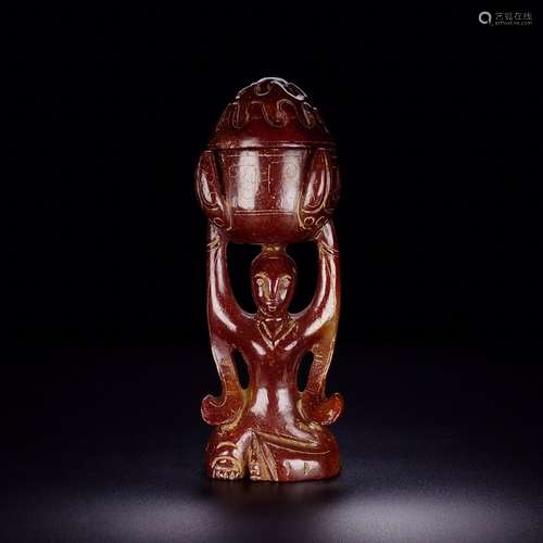 Hetian jade noble aroma stove is exquisite jade oil moisten ...