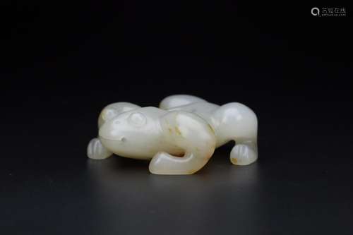 Hetian jade tutter to gain fine jade oil moisten wrapped slu...