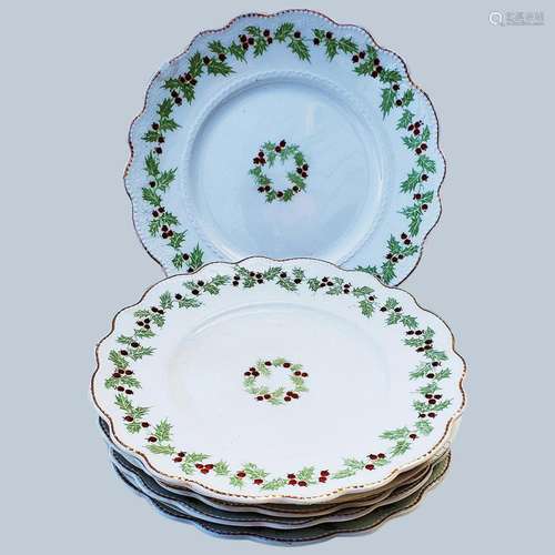 Charming Vintage England W.H. Grindley Co. 1900 Set of 6 &qu...