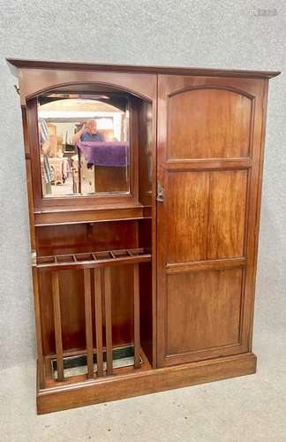 Antique Mahogany Hall Stand