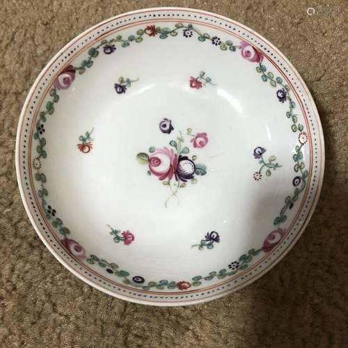 Antique 18th c. Chinese Export Famille Rose Porcelain Plate ...