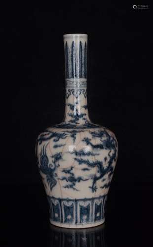 The flask doucai open piece of longfeng lines;24 x11;8360098...