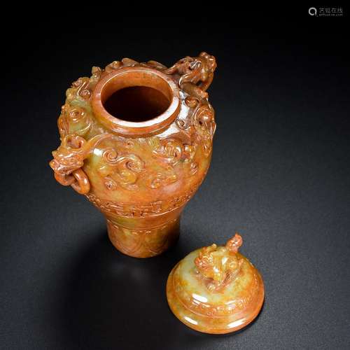 General, hetian jade ears cans of the jade is exquisite, exq...