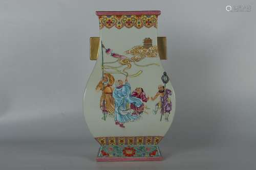 - stories of enamel ears square bottlesHighly 38 cm, diamete...