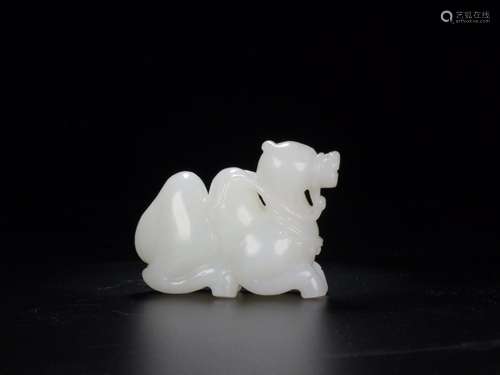 : hetian jade camel furnishing articlesSize: 6.6 cm wide and...