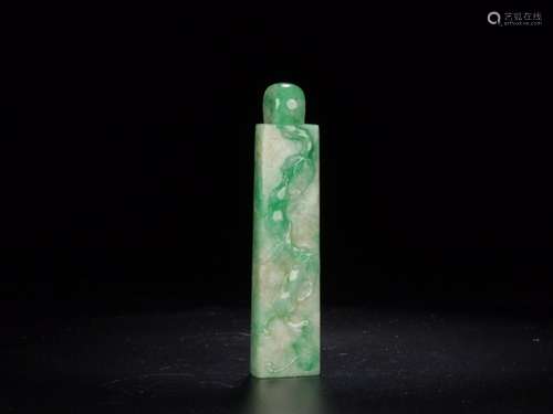 : jade fu lu yi tubeSize: 1.6 cm long 1.3 cm high 7.3 cm wid...