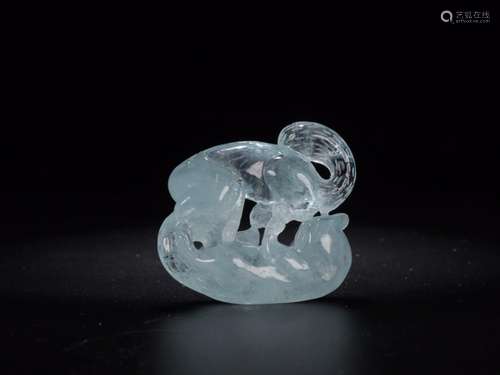 : sapphire sea benevolent to piecesSize: 3.9 cm wide by 3.5 ...