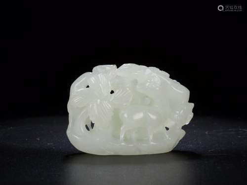 : hetian jade benevolent furnishing articlesSize: 4.9 cm lon...