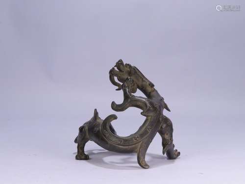 : copper foetus dragon furnishing articlesSize: 12 cm wide, ...