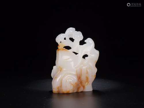 : hetian jade beaming furnishing articlesSize: 5.9 cm wide a...