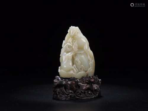 : hetian jade jixiangruyi furnishing articlesSize: 6.1 cm wi...