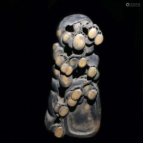 plum crater four guangdong province: fruitThe inkstone makin...