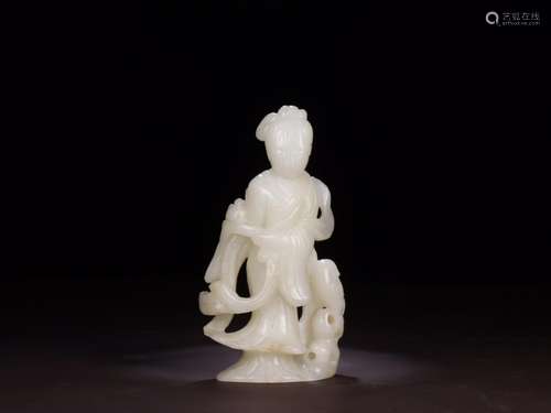 : hetian jade maid furnishing articlesSize: 5.6 cm wide and ...