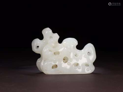 : hetian jade spirit monkey pen rackSize: 8.2 cm wide and 2....