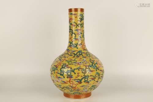 The dragon treedaoguang - yellow30 cm high, diameter 5.5 cm,...