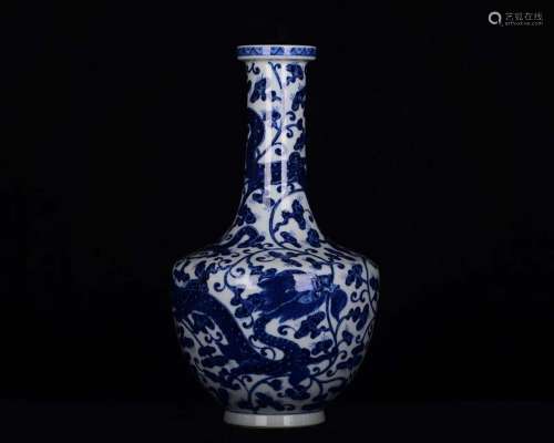 Kiln porcelain bound branches in ganoderma dragon design 600...