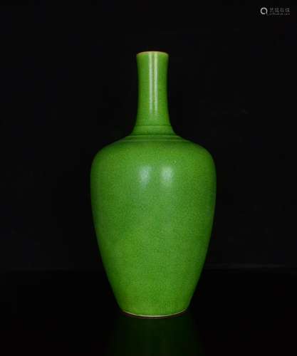 Apple turquoise glazed small bottle mouth;36 x18;8470021540 ...