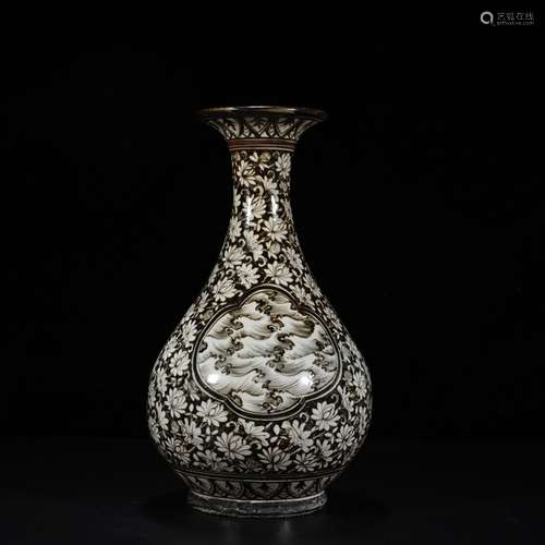 Ji kiln water lotus pattern okho spring 1200 bottles of 36 *...