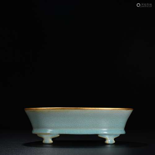 Your kiln Cui glaze narcissus basin set 2 mouths7 cm high 23...