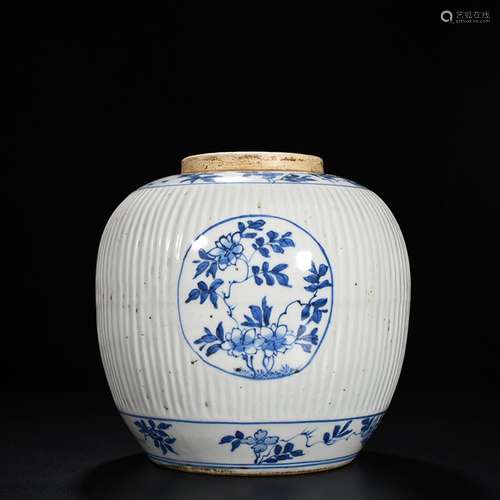 Four seasons flower grain scraping stare blankly canister to...