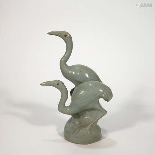 Jun ye the azure glaze pine crane live collectables - autogr...