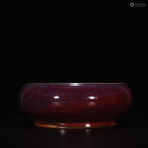 Rose violet glaze masterpieces round bowl. Wash9 cm wide, 25...