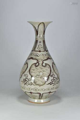 Youligong glaze okho spring bottle29 cm high 16 cm in diamet...