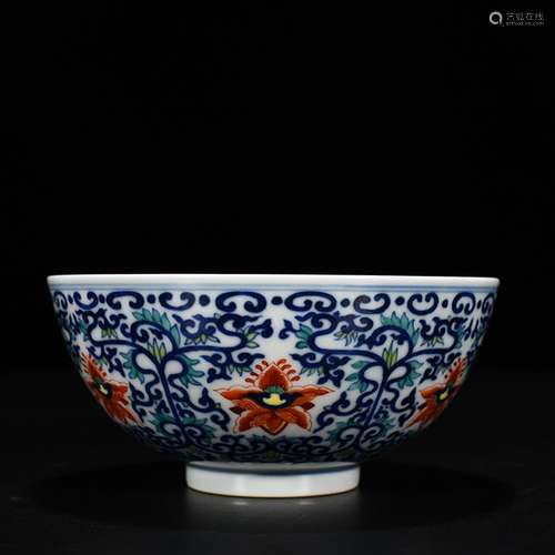 Blue and white color bucket branch passionflower grain bowl ...