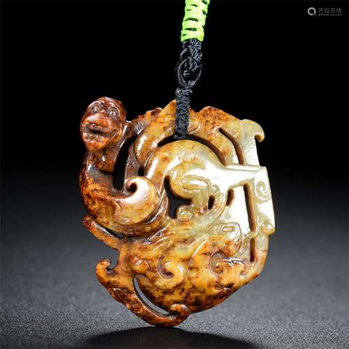 , hetian jade dragon heart wek-jin and therefore, the qualit...