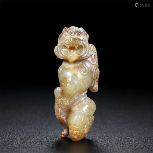 , hetian jade benevolent pendant, the quality of the jade is...