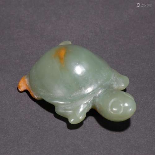 Ancient jade turtle pendant in one thousand.Specification: l...