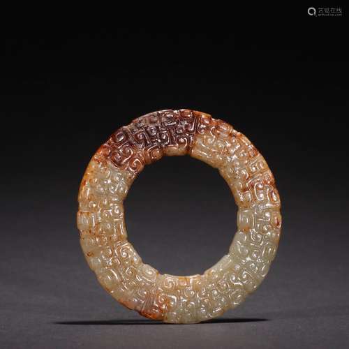 Ancient jade jade.Specification: diameter 8.3 0.55 diameter ...