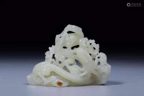 : hetian jade in extremely good fortune furnishing articlesS...