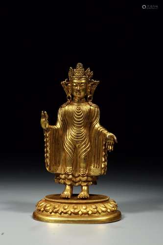 : gold an ancient name for sandalwood Buddha statuesSize: 23...