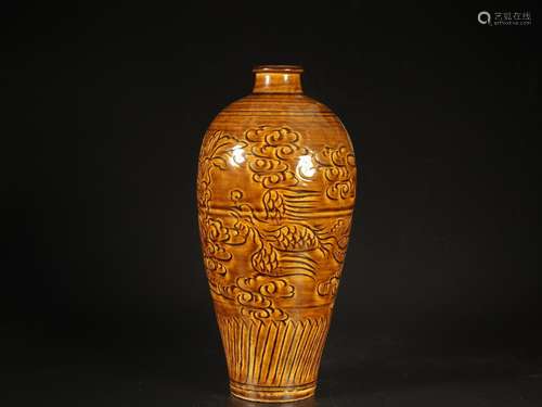 In the: ji kiln YunFeng grain mei bottle27 cm diameter 4 cm ...