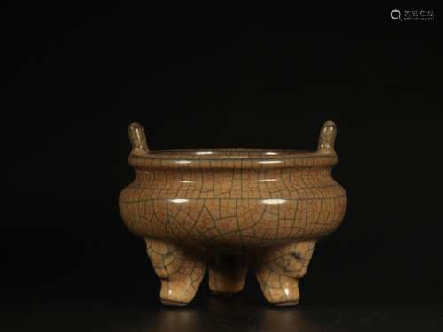 : the elder brother of glaze three feet furnaceSize: 9.6 cm ...