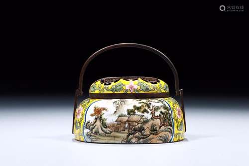 Paragraph:emperor· colored enamel landscape portable smoked ...