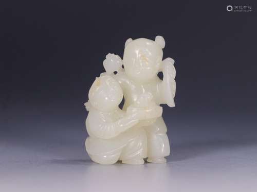 Longevity, hetian jade seed expects the ladSize: 3.5 cm long...