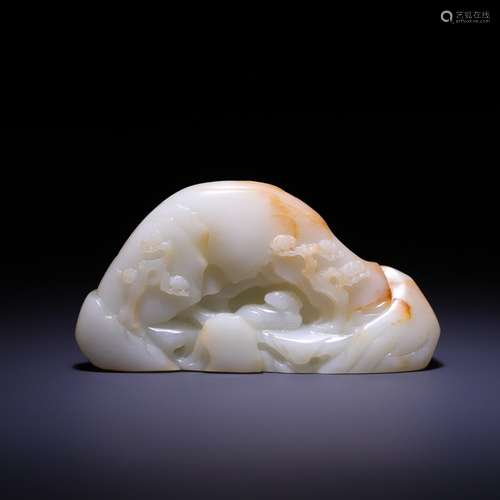 Deer, hetian jade dashanzi, size: 11.3 * * * * 3.6 5.9 cm, 2...