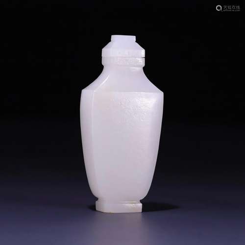 , hetian jade bottle mouth, size: 8.7 * * * * 3.9 2.0 cm, 72...