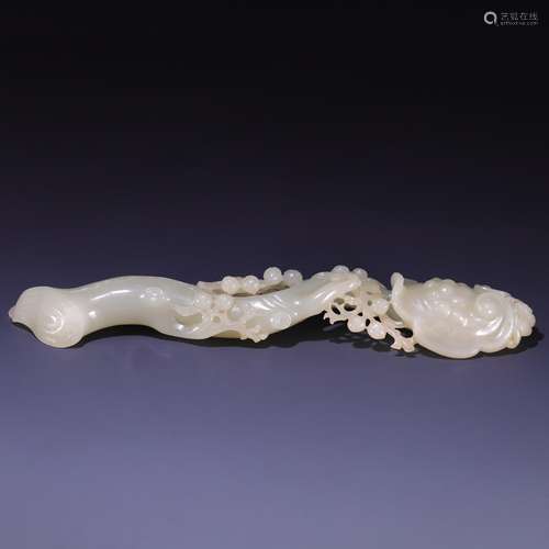 29, hetian jade ruyi furnishing articles, size: * * * * 5.7 ...