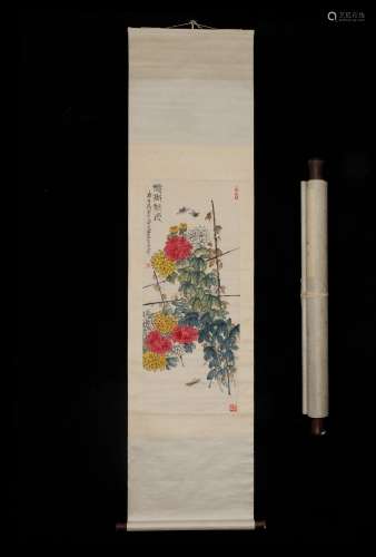 , qi baishi flowers figureSize, 40 * 98