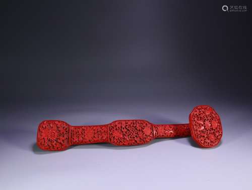 Carved lacquerware bound branch linesSize: 39.5 * 9.5 * 5.7 ...